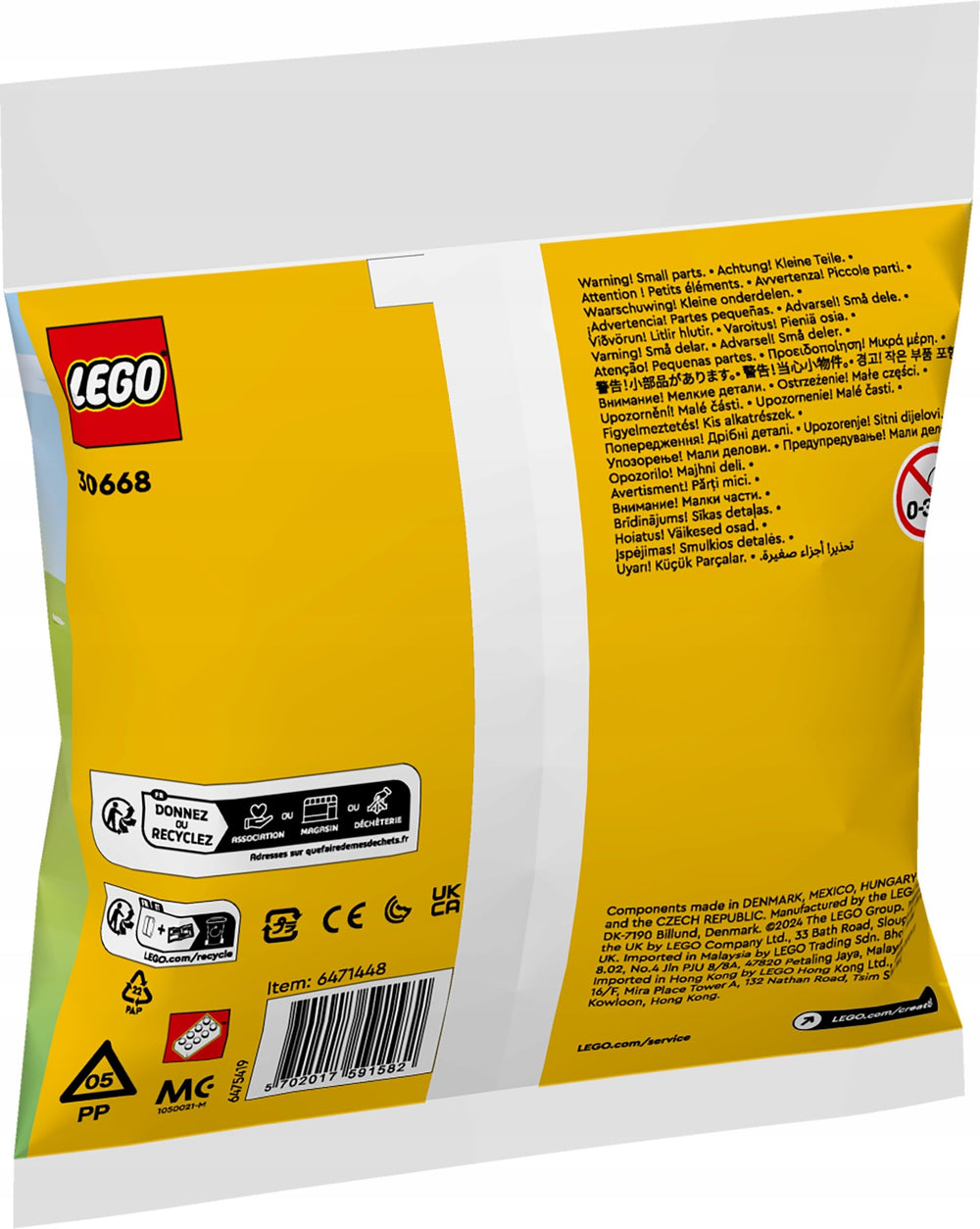 LEGO 30668 packaging is gift ready for Easter gifting