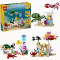 LEGO 31158 Sea Animals turtle on stand for imaginative play and display