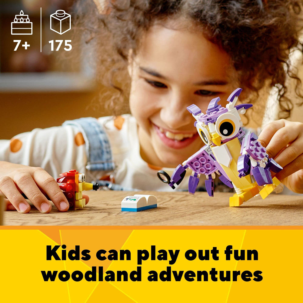 LEGO Creator 3in1 Young Deer with posable legs for dynamic forest adventures