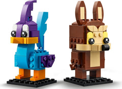 LEGO BrickHeadz Road Runner authentic colors highlight details on these figures