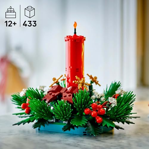 LEGO 40743 golden stars detail adds sparkle to winter table decor