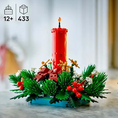 LEGO 40743 golden stars detail adds sparkle to winter table decor