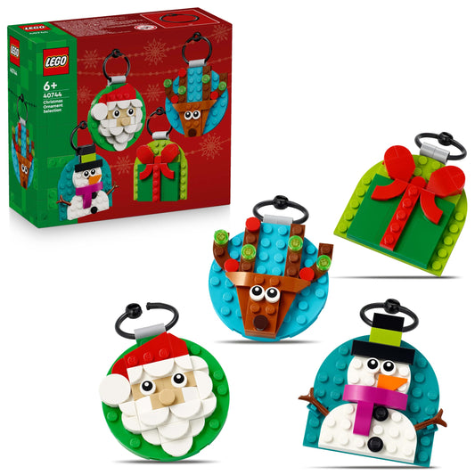 LEGO 40744 Christmas ornaments selection gift - simple build for family fun