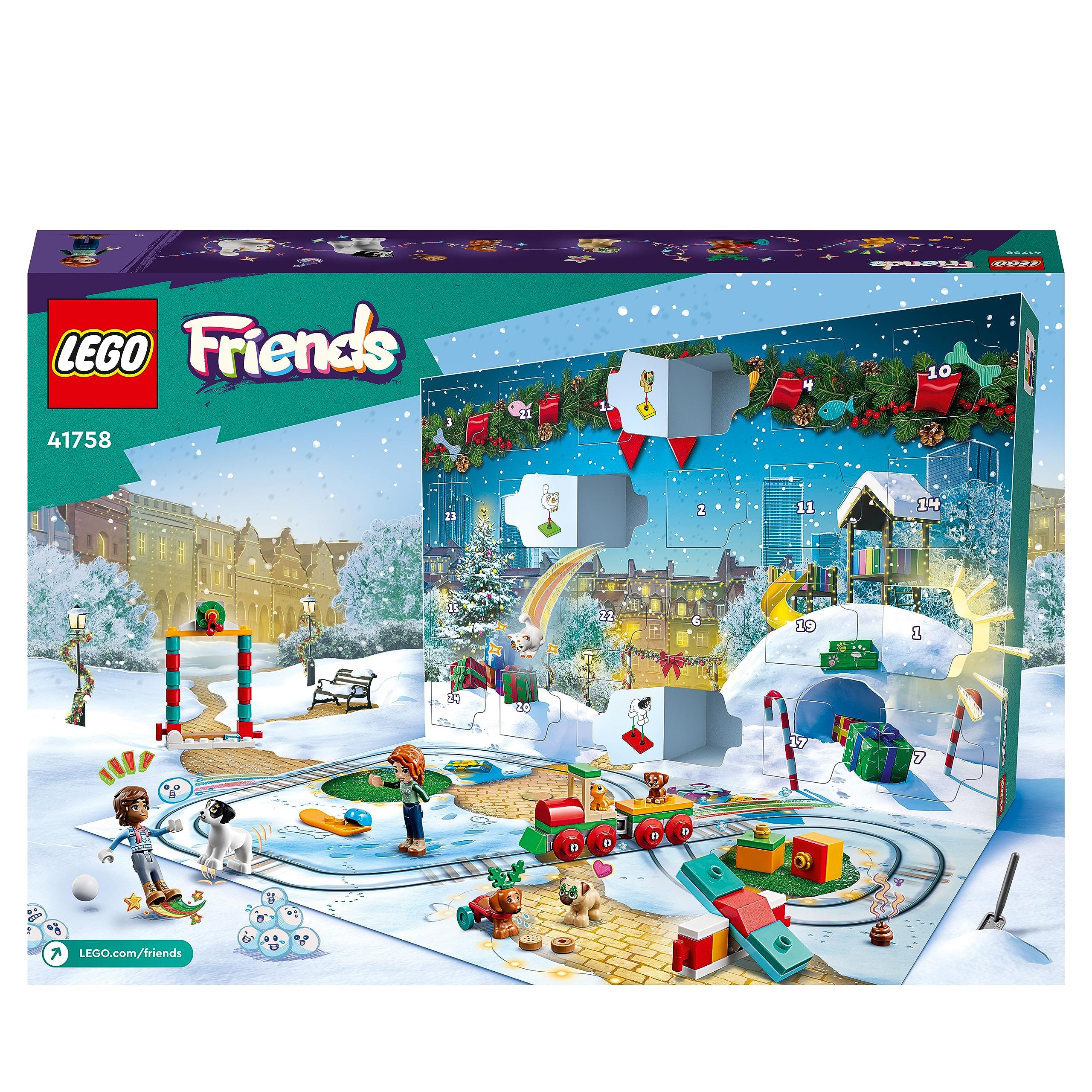 LEGO Friends mini builds and figures for daily storytelling and play.