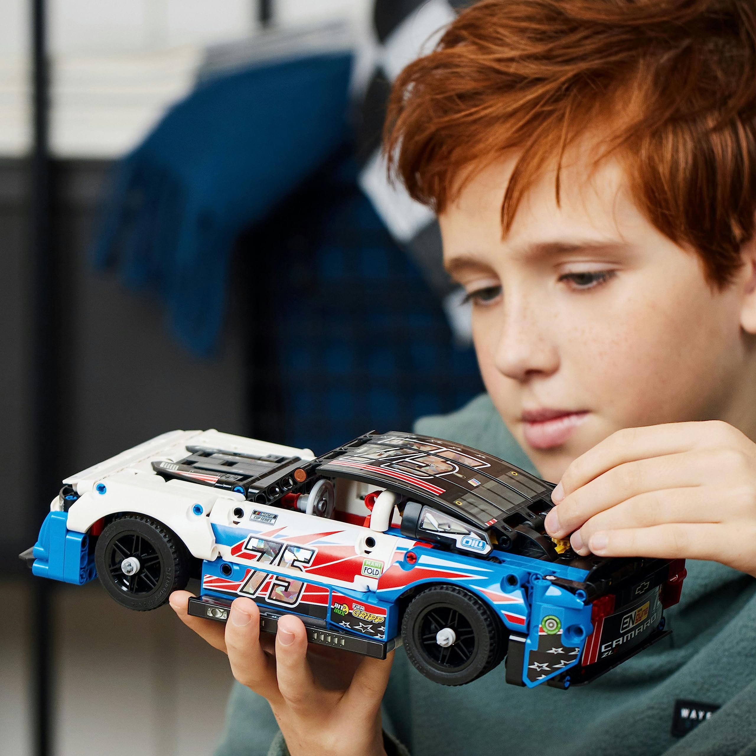 LEGO Technic display piece from 42153 Camaro ZL1 for collectors