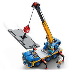 LEGO City crane inspires imaginative play for ages seven and up.