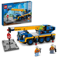 LEGO 60324 City Off-Road Crane assembly view supports imaginative building play and motor skills.