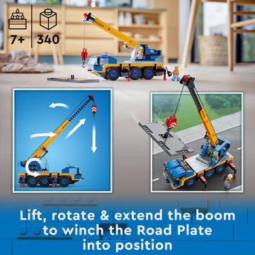 LEGO 60324 driver minifigure invites role-play and realistic crew dynamics.