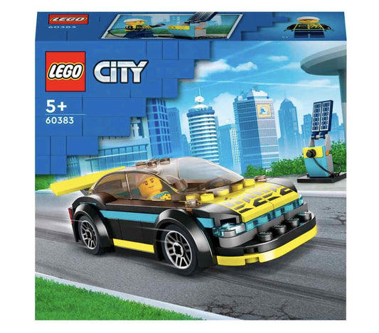 LEGO 60383 neon-yellow design stands out for imaginative city races