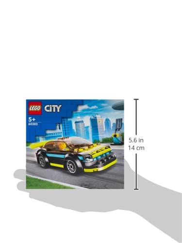 LEGO 60383 electric sports car rear spoiler adds authentic styling