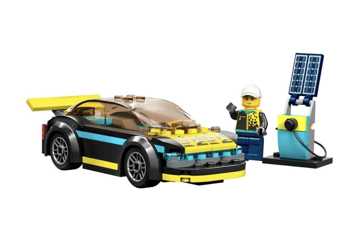 LEGO City 60383 wheels provide smooth rolling play