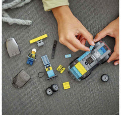 LEGO racing driver minifigure fuels imaginative race scenarios