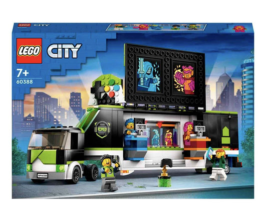 LEGO City 60388 stadium-screens show pretend game progress for kids.