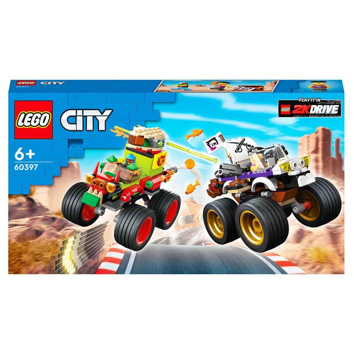 LEGO 60397 Taco Monster Truck detail showing colorful design and play potential.