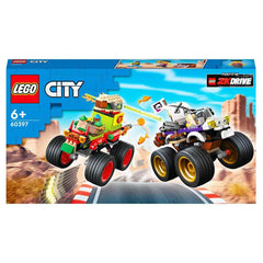 LEGO 60397 Taco Monster Truck detail showing colorful design and play potential.