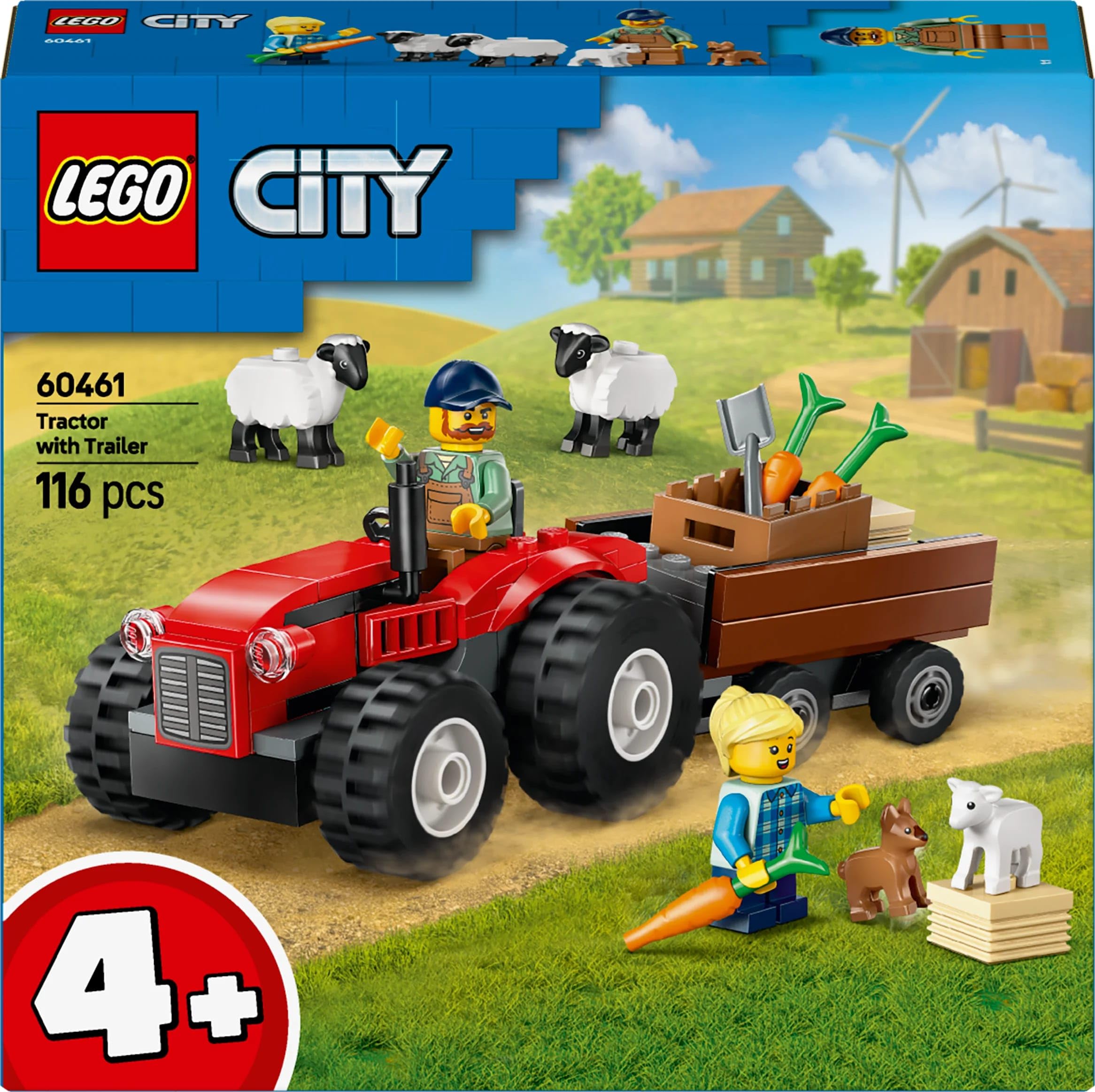 LEGO City 60461 compatibility with LEGO City sets for larger stories