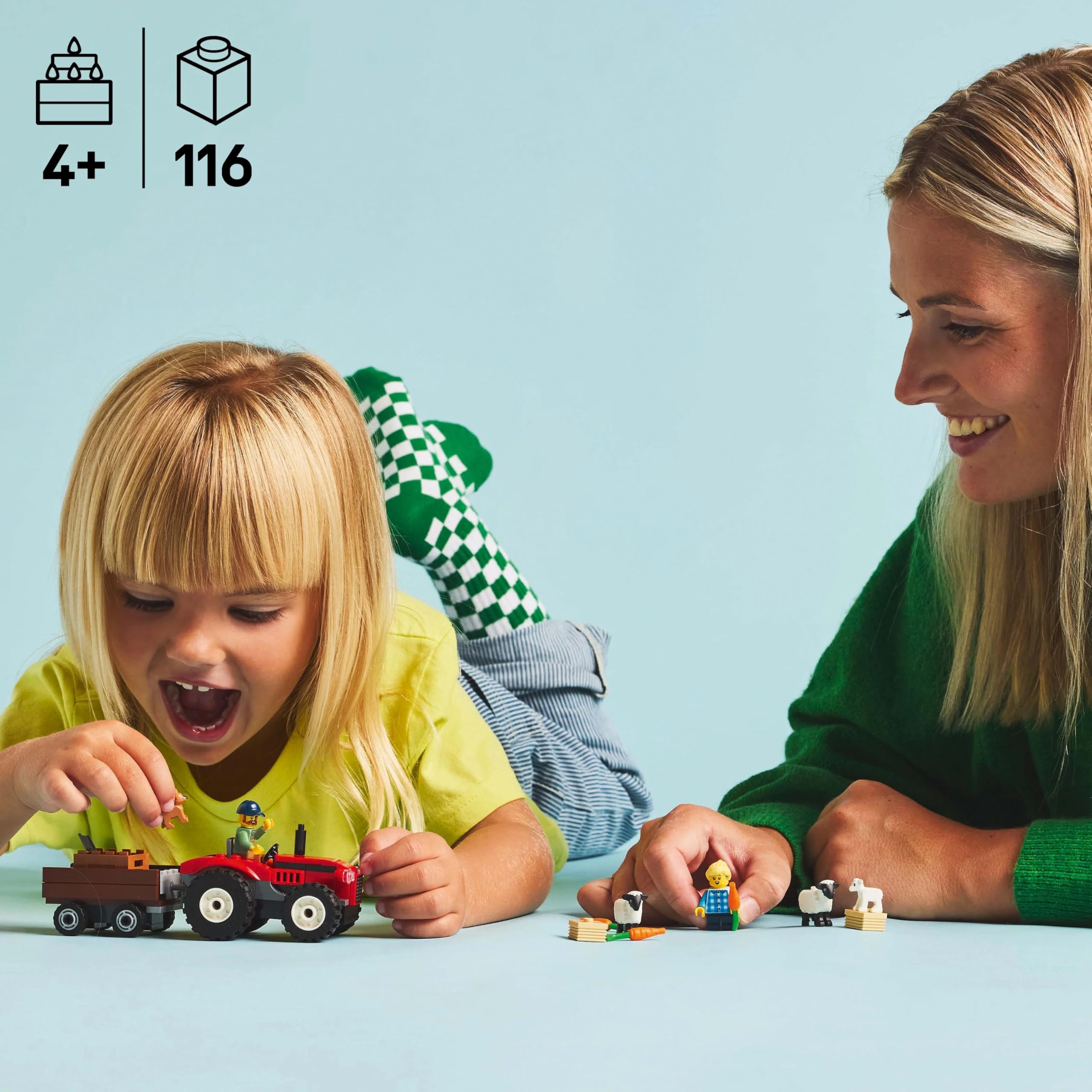 LEGO City 60461 farm adventure play encourages creative scenarios