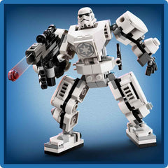 LEGO 75370 Stormtrooper Robot articulated legs for stable posing
