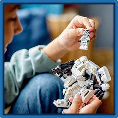 LEGO 75370 Stormtrooper Robot Builder app instructions with 3D views