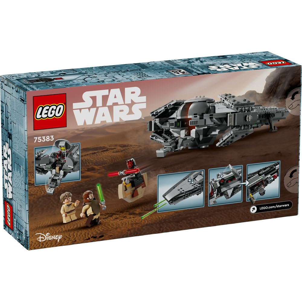 LEGO Darth Maul Sith Infiltrator packaging for gift-ready presentation