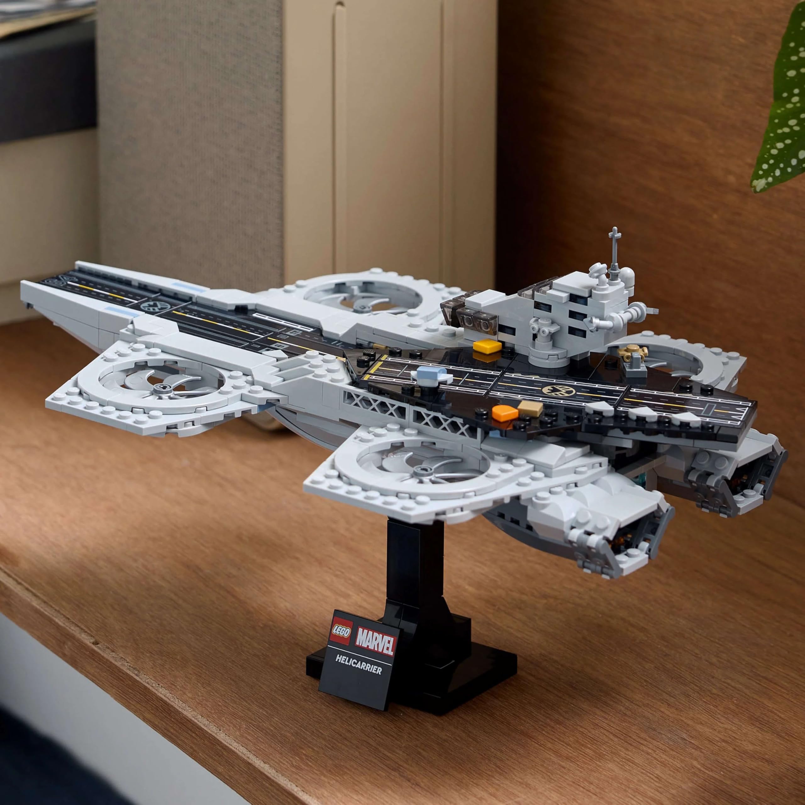 LEGO 76295 Avengers Helicarrier action-battle setup fuels imaginative play