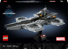 LEGO 76295 Avengers Helicarrier build-guide friendly layout for easy assembly