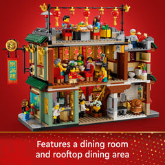 LEGO 80113 dim sum cart to spark street-food stories.