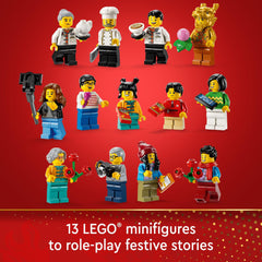 LEGO 80113 year-of-the-dragon costume figure for collection.