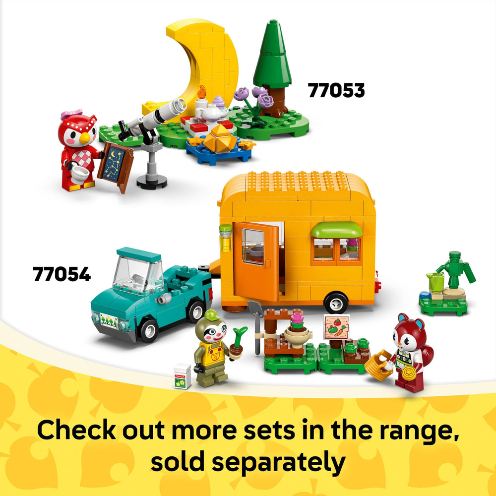 LEGO Animal Crossing Able Sisters reconfigurable layout encourages mix-and-match building.
