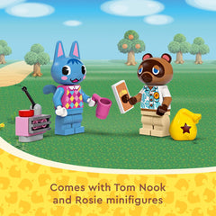 LEGO Animal Crossing baseplates and accessories support flexible layouts.