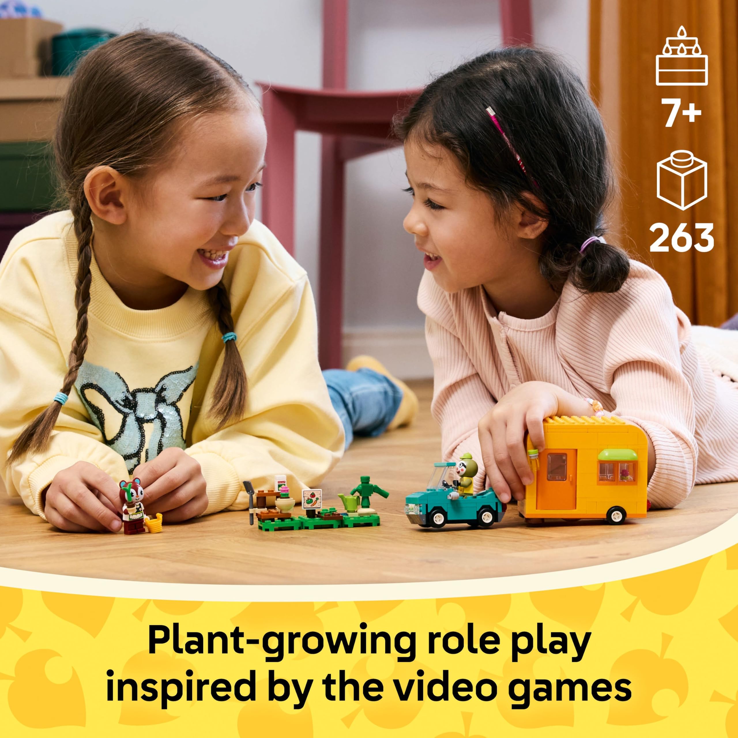 LEGO Animal Crossing Garden Shop – vibrant plant store for imaginative gardening