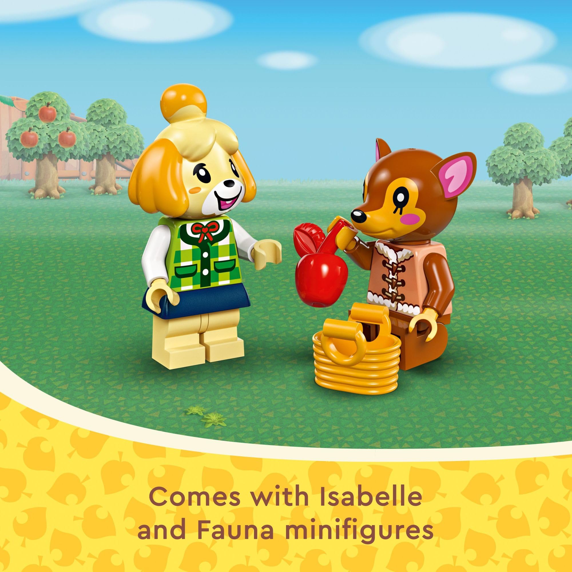 LEGO Animal Crossing Isabelle’s House Visit digital building instructions via LEGO Builder app