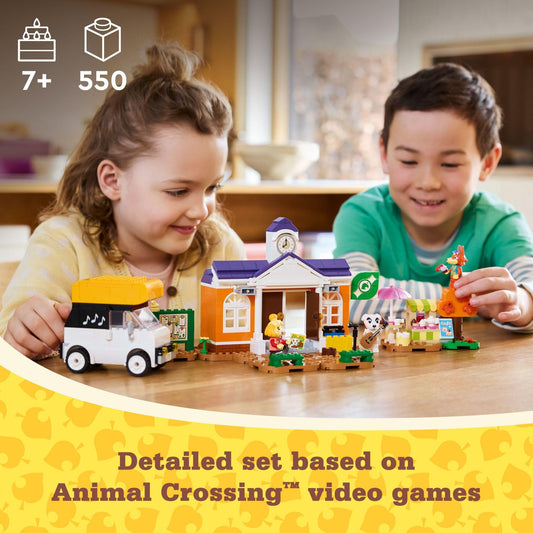 LEGO Animal Crossing KK, Isabelle and Audie minifigures spark storytelling adventures