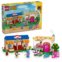 LEGO Animal Crossing Nook’s Cranny front view for imaginative play and display.