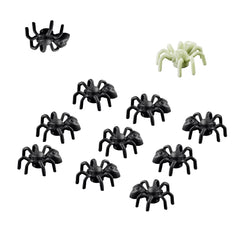 LEGO Animal Halloween Accessory featuring ten black spiders for spooky builds.