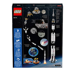 LEGO Apollo Saturn V mission booklet adds historical context.