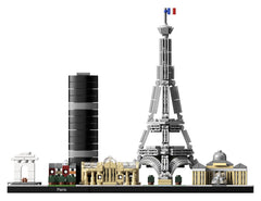 LEGO Architecture Eiffel Tower detail highlights a tasteful focal point for desks.
