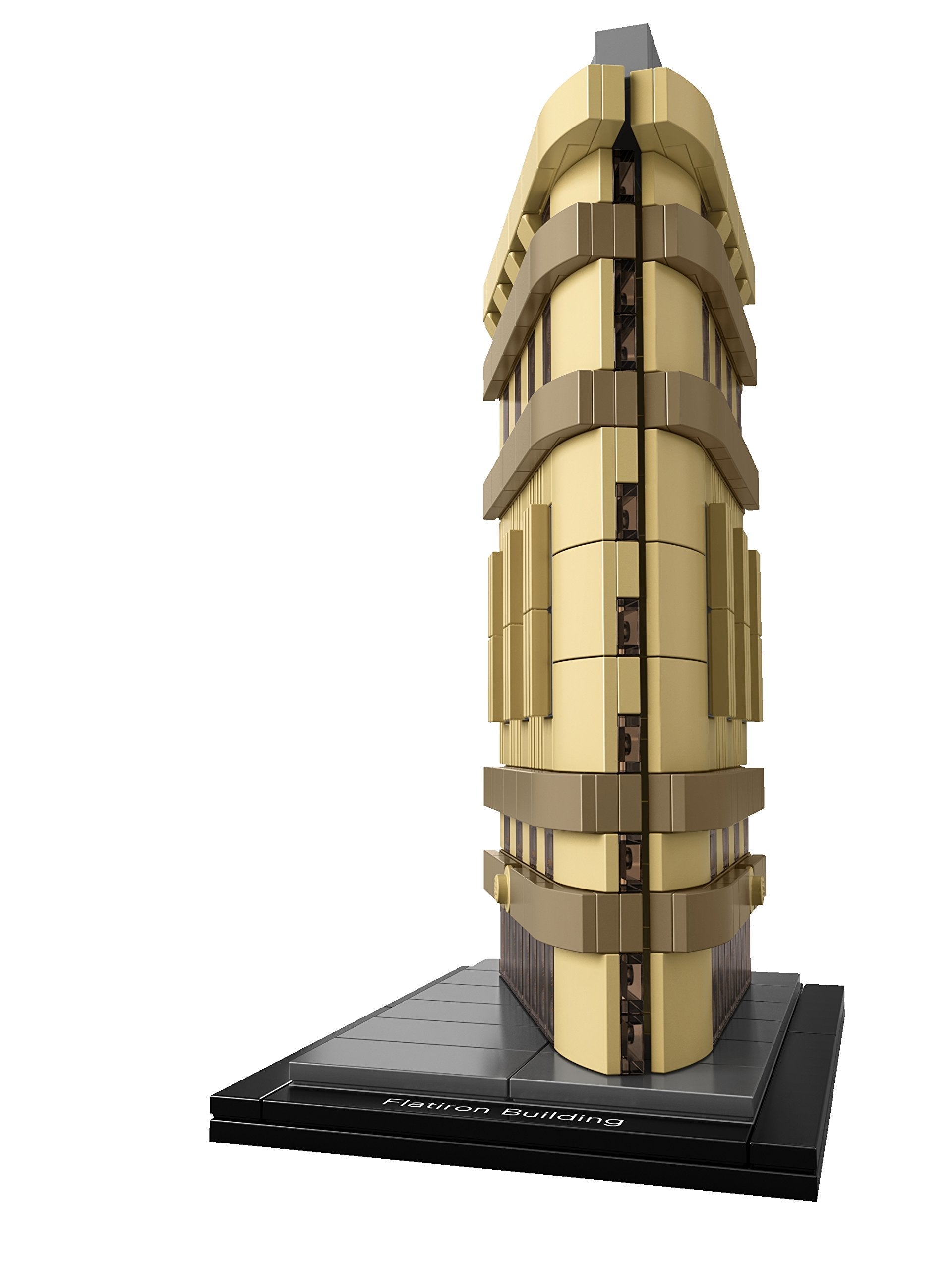 LEGO Architecture Flatiron Building model collection-ready for shelf displays.