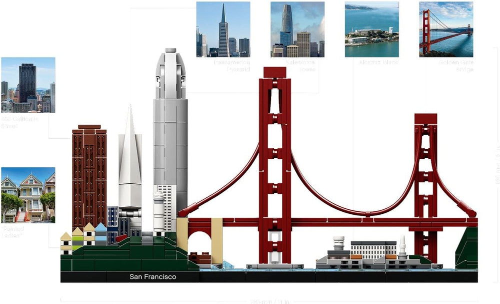 LEGO Architecture San Francisco 555 California Street, a collectible skyline detail.