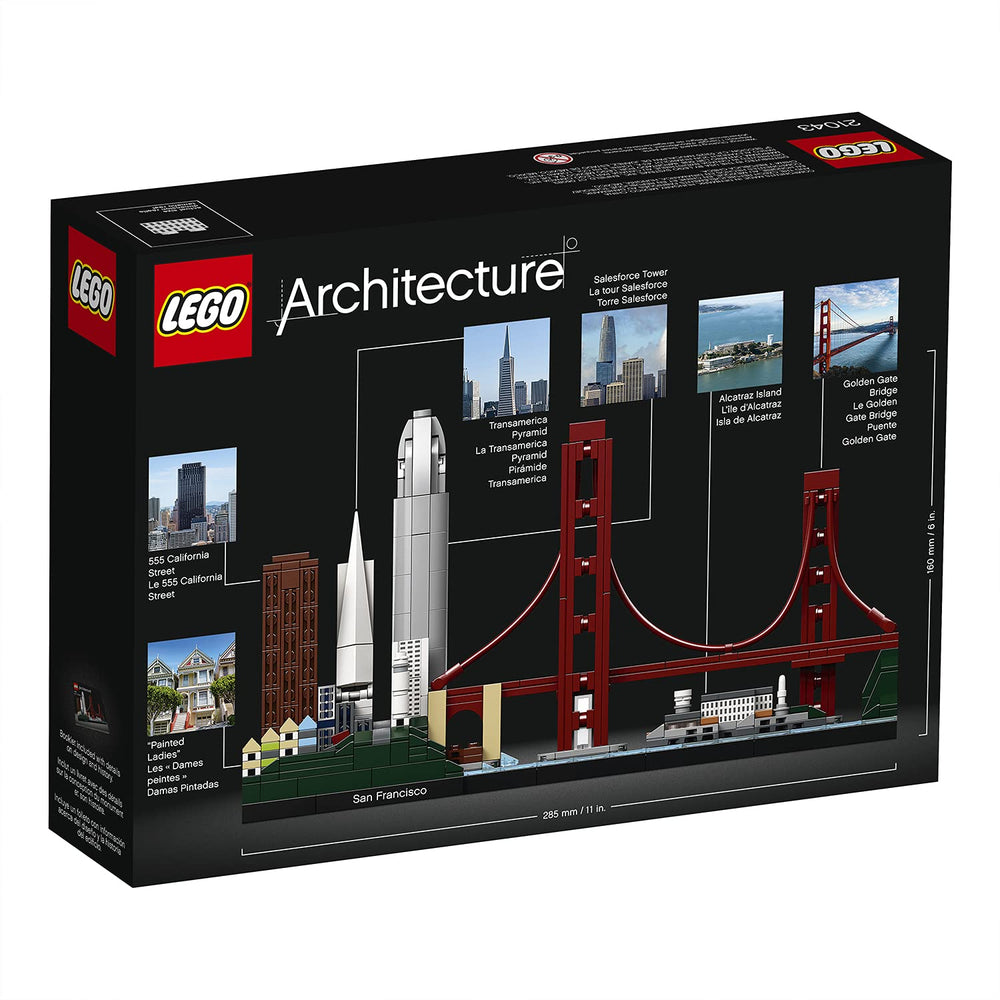 LEGO Architecture San Francisco Alcatraz Island, a standout talk piece.