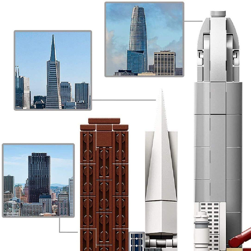 LEGO Architecture San Francisco Salesforce Tower adds modern height and texture to collections