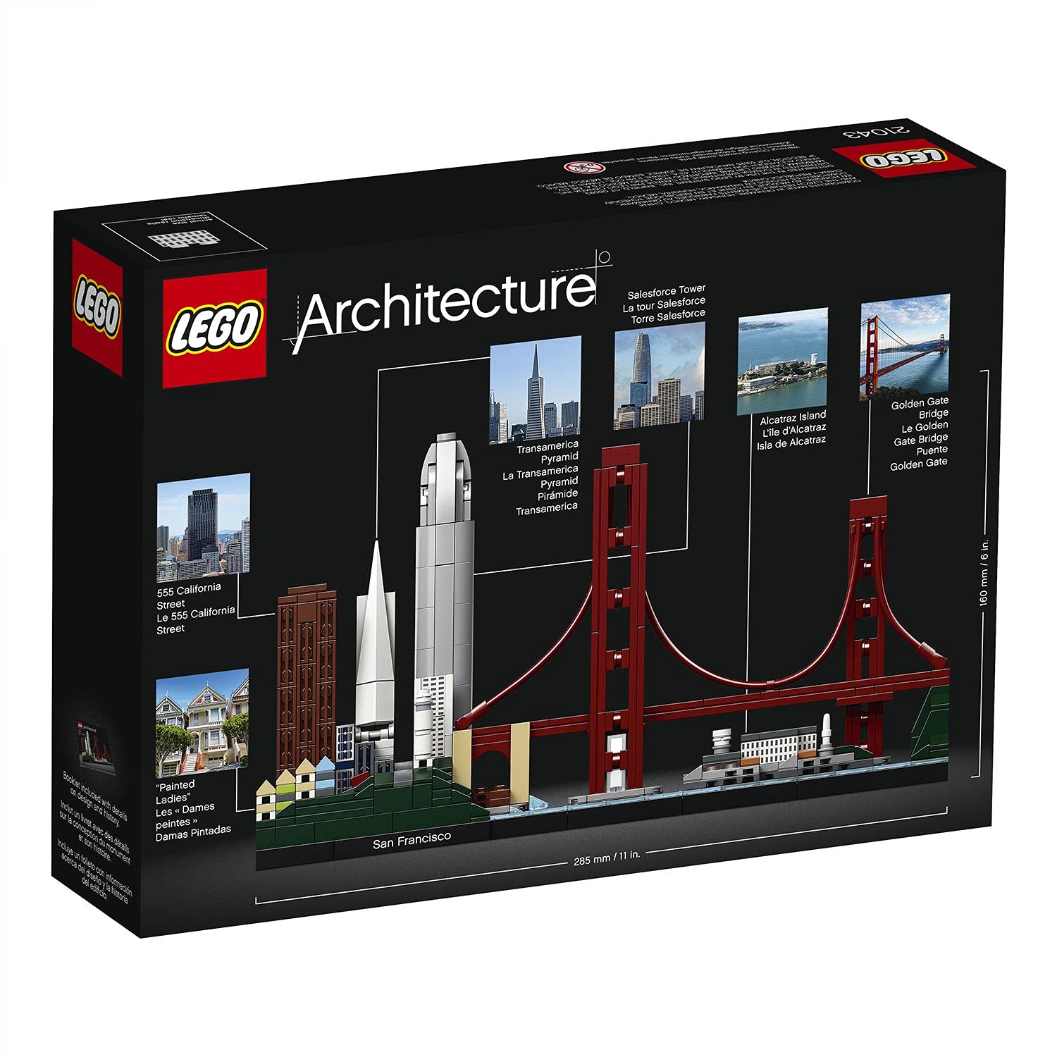 LEGO Architecture San Francisco Skyline Model highlights architectural storytelling.