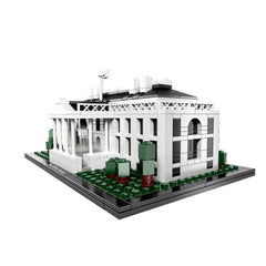 LEGO Architecture White House 21006 booklet included for historical context.