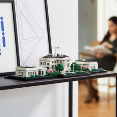LEGO Architecture White House detailed-pieces showcase the intricate construction