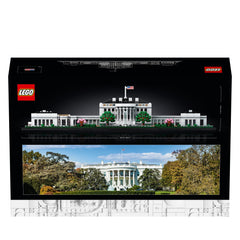 LEGO Architecture White House display-booklet invites storytelling alongside the model