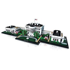 LEGO Architecture White House executive residence detail offers a premium collectible for desks and shelves