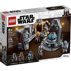 LEGO The Armorer's Mandalorian Forge front view showcases detailed design for imaginative play.