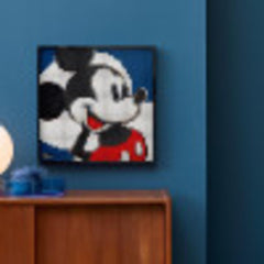 LEGO Art display-ready wall piece sized at 40 cm square