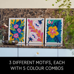 LEGO Art Floral Art 31207 color variants allow custom petal palettes