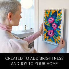 LEGO Art Floral Art 31207 thoughtful gift idea for adults and art lovers